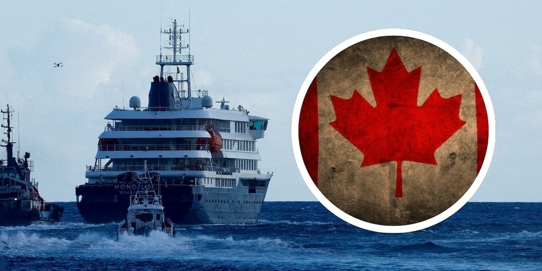 Registran primer caso positivo de hantavirus en Canadá, en paciente que viajó en crucero MV Hondius.