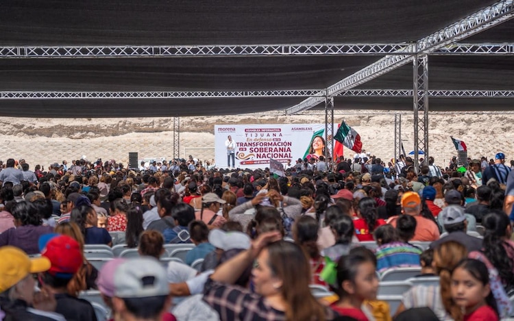Más de 10 mil personas se reunieron en la Unidad Deportiva Mariano Matamoros.