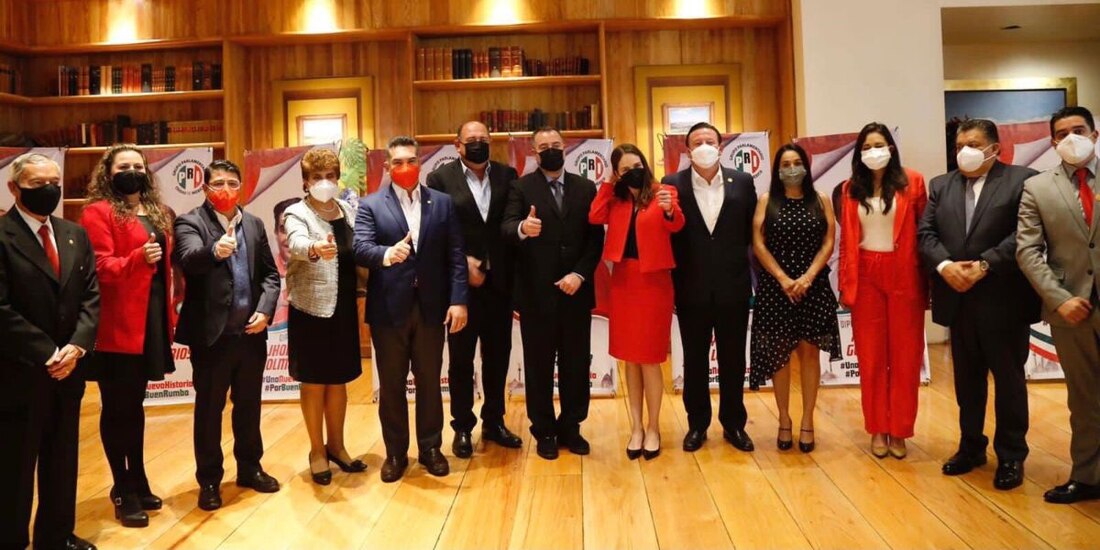 Luis Gerardo Quijano, legisladores locales y la dirigencia del PRI de CDMX coinciden en formalizar una agenda legislativa.