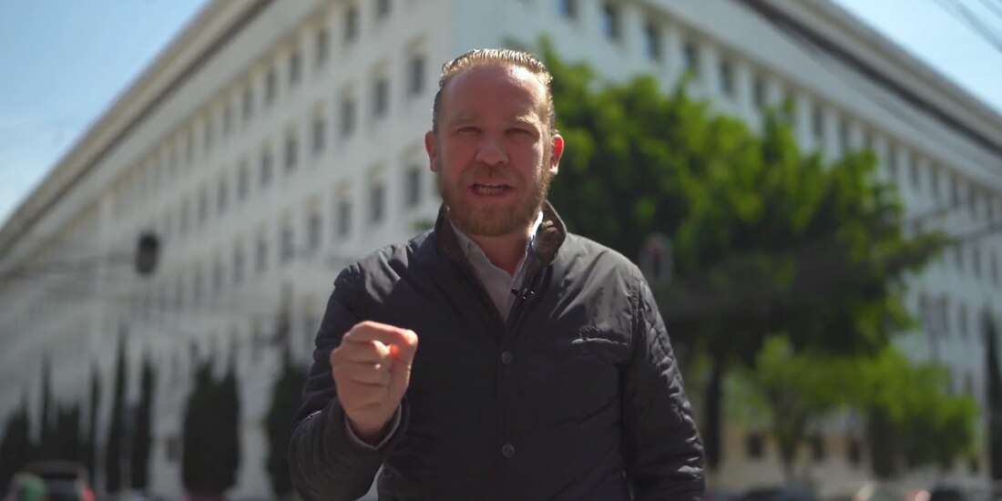 "No me van a doblar", dijo Santiago Taboada, en foto.