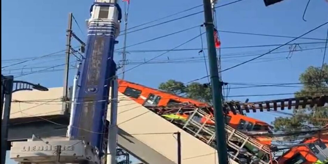 Línea 12 del Metro: retiran último vagón del tren siniestrado