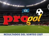 Resultados del Progol 2327 checa la quiniela ganadora.
