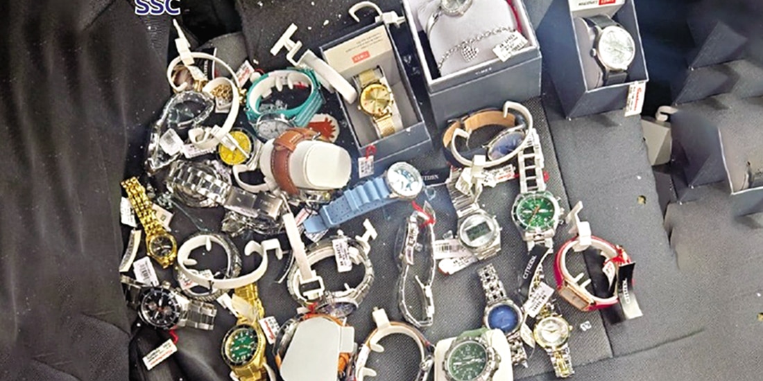 RELOJES recuperados, ayer