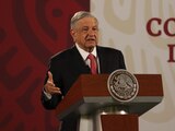El presidente de México, Andrés Manuel López Obrador, el 8 de junio de 2020.