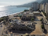 Edificios derrumbados en La Guaira, el estado más afectado por los sismos del 24 de junio de 2026 en Venezuela.