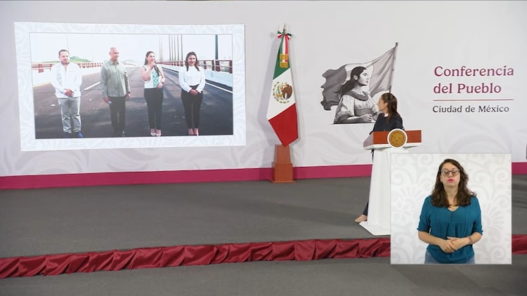 La inauguración fue transmitida vía remota durante la Conferencia del Pueblo.