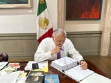 El secretario de Gobernación, Adán Augusto López, revisa leyes secundarias para la Reforma Electoral