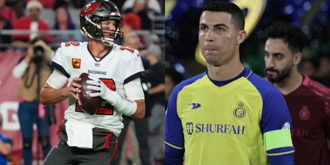 Tom Brady estaría comenzando un romance con Irina Shayk, exnovia de Cristiano Ronaldo.