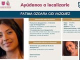 Buscan a la joven Fatima Ozoara Cid Vázquez.
