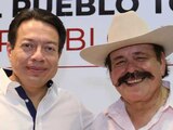 Mario Delgado y Armando Guadiana, en imagen de 2020