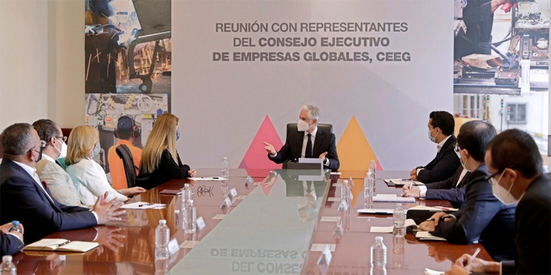 Alfredo del Mazo, gobernador del Estado de México.