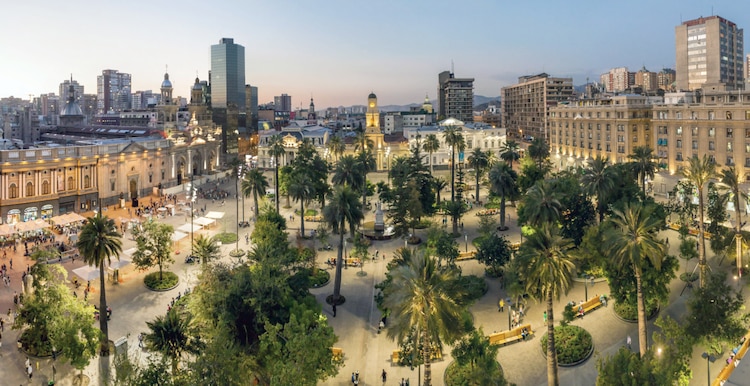 Plaza de Armas de Santiago