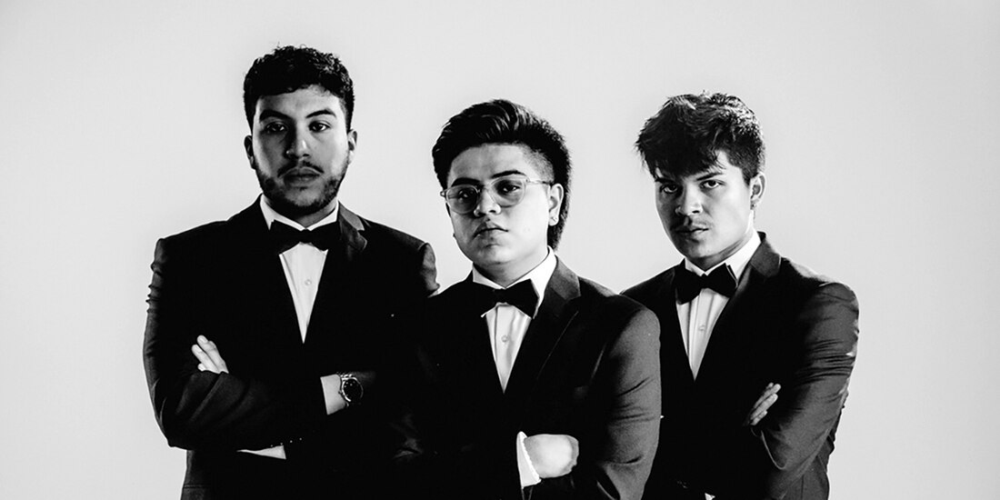 Juan Ortega, Jony Rivera y Daniel Vaides, en una foto promocional.