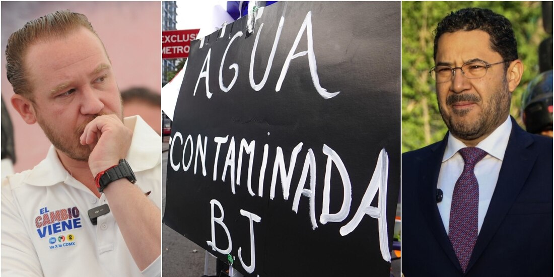 La alcaldía Benito Juárez ha sido afectada por contaminación del agua.