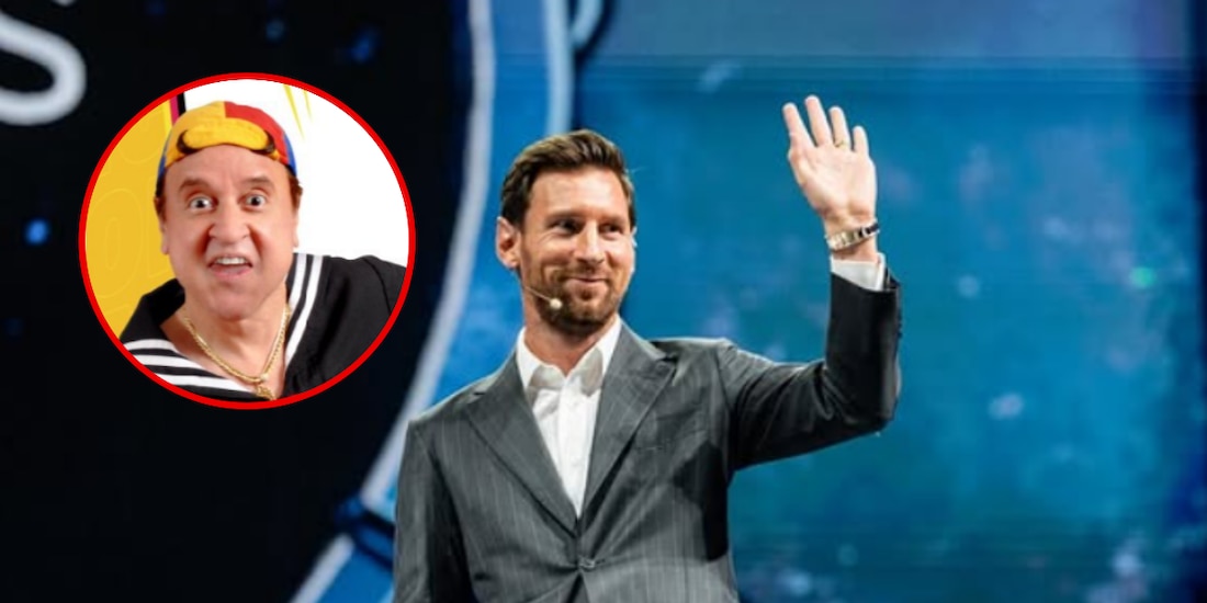 Kiko conoce a Lionel Messi