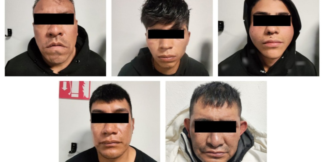 Presentación de los delincuentes.