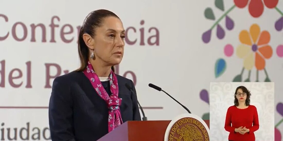 La Presidenta de México, Claudia Sheinbaum..