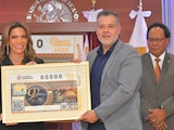 La directora general de la Lotería Nacional, Olivia Salomón, encabezó la ceremonia donde se reconoció la trayectoria del órgano jurisdiccional.