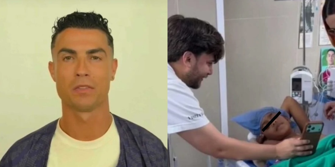 El delantero portugués volvió a mostrar su lado más humano con un gesto que rápidamente se hizo viral.