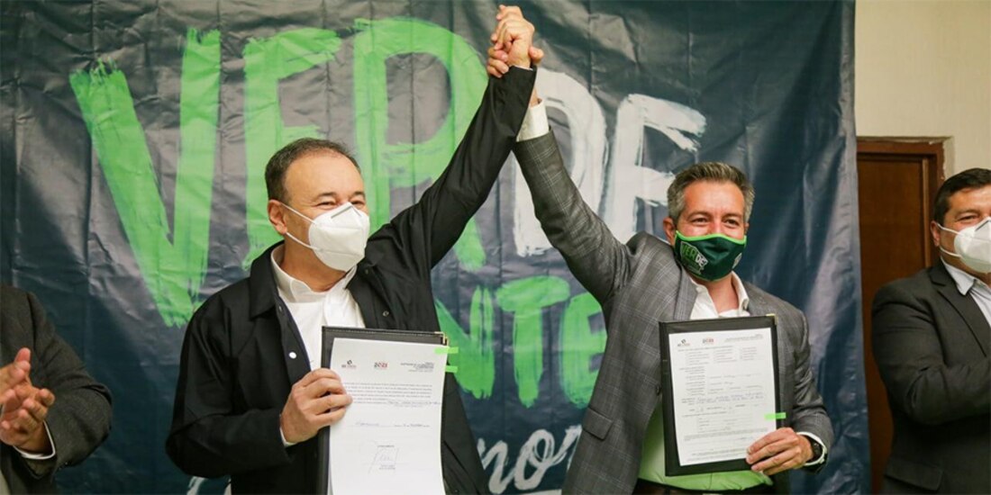 El PVEM en Sonora registró a Alfonso Durazo como su candidato a la gubernatura del estado.