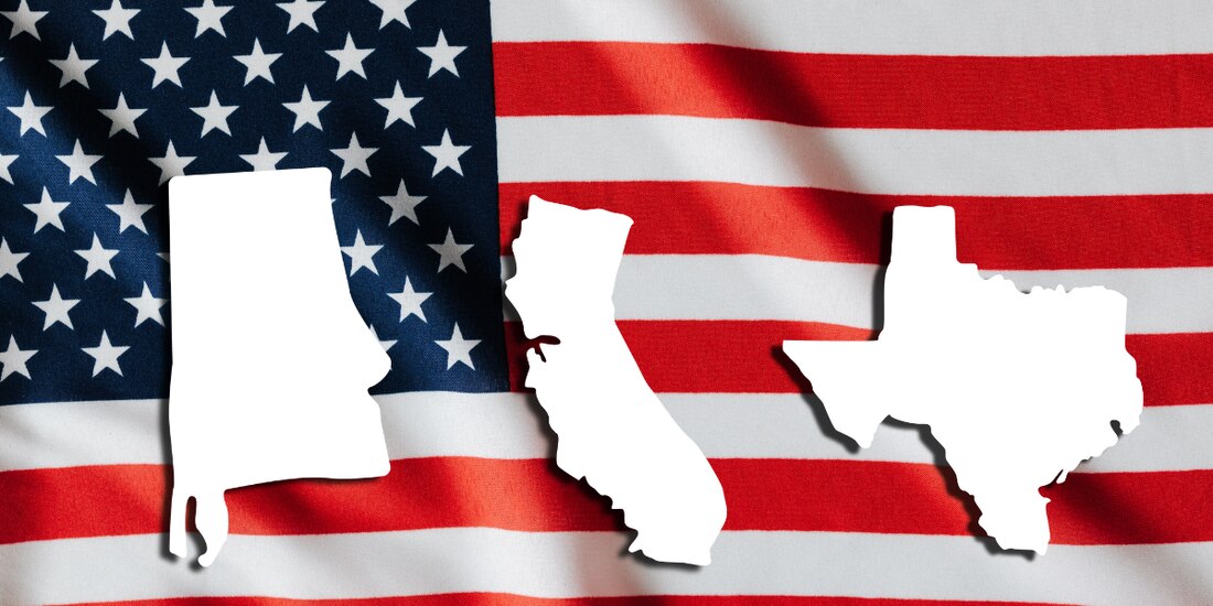 Elecciones en Estados Unidos: ¿Cómo votar en California, Texas y Alabama?