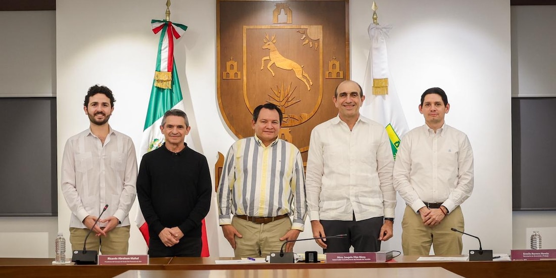 Gobernador Joaquín Díaz Mena se reunió con integrantes del Consejo del Grupo Empresarial San Francisco de Asís.