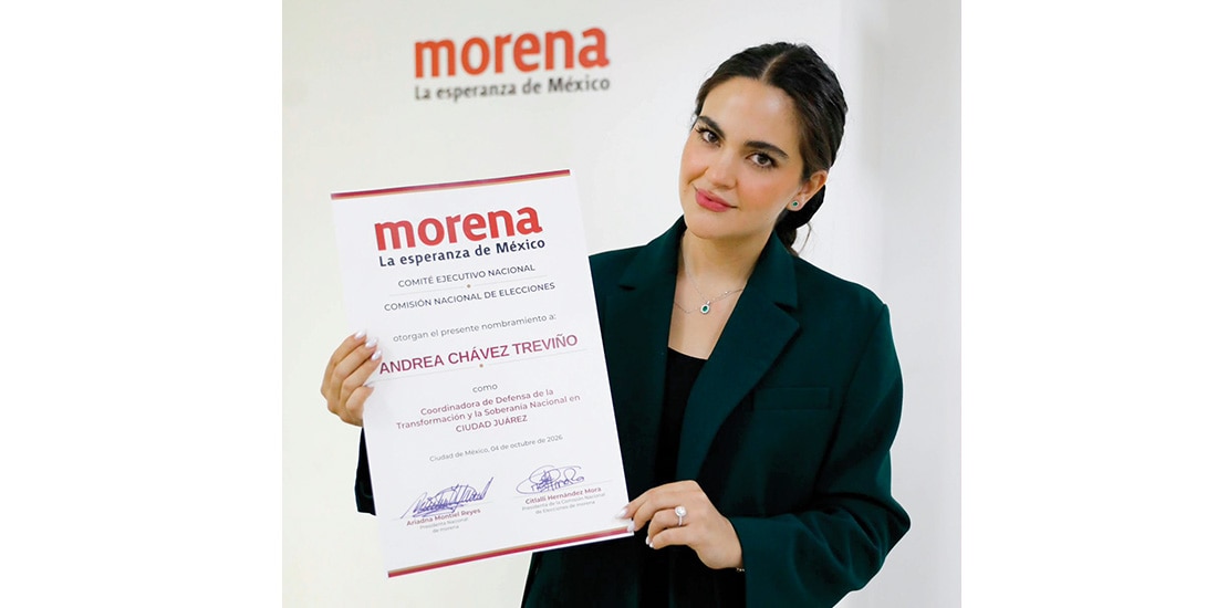 ANDREA Chávez, ayer