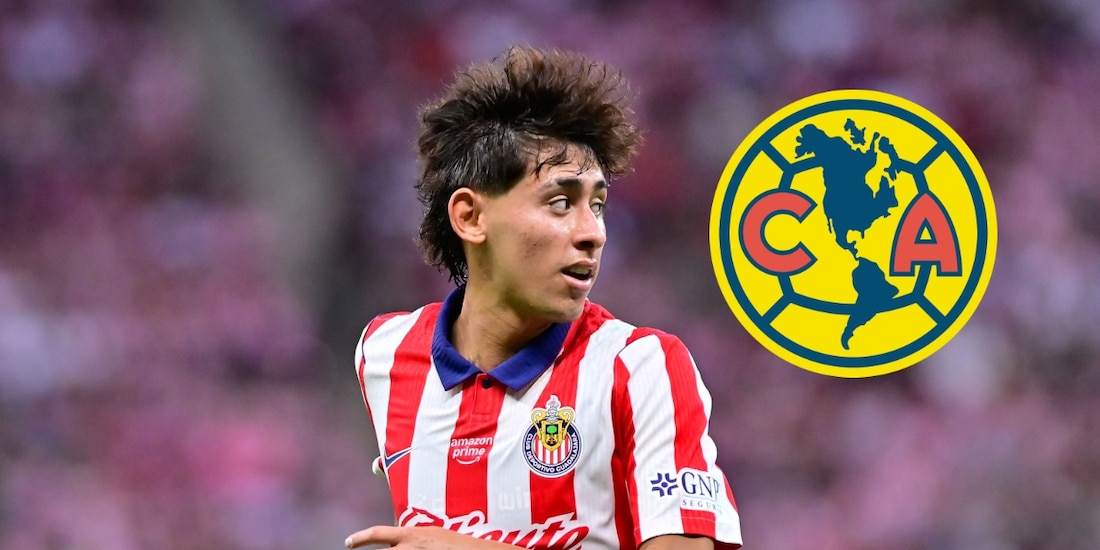 Santiago Sandoval, delantero de Chivas, se vio envuelto en una polémica en relación a unas publicaciones del América.