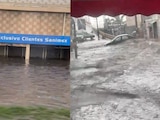 Las severas inundaciones provocadas por la lluvia en el Estado de México afectaron la movilidad de los vehículos en Ecatepec y Tlalnepantla.