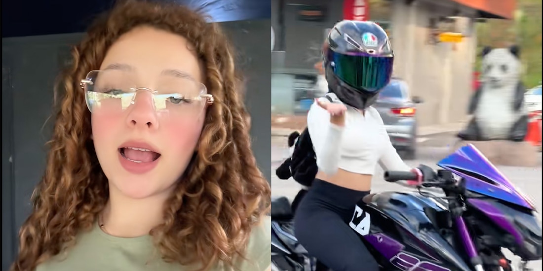 El video viral de la Sarca Biker