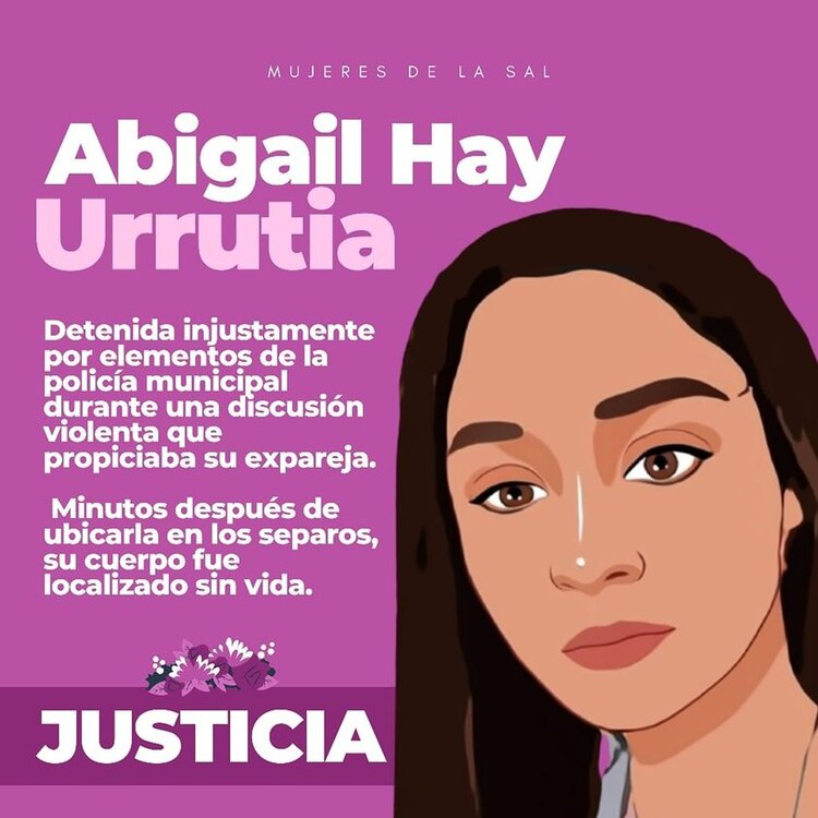 En redes sociales, colectivos lanzaron una campaña para exigir justicia tras la muerte de Abigail.
