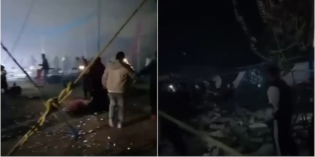 Explosión de pirotecnia en Temascalcingo, Estado de México, el 5 de septiembre de 2026.