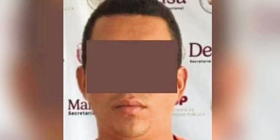 El presunto responsable, en imagen difundida por la FGE-Veracruz, ayer.