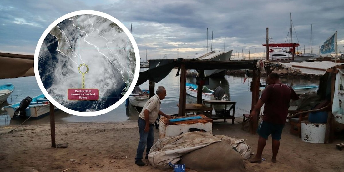 Tormenta tropical Ileana.