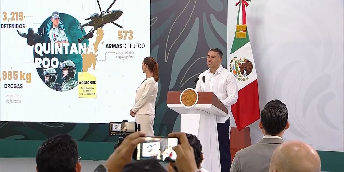 Omar García Harfuch, secretario de Seguridad federal.