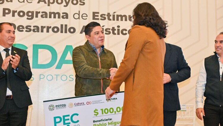 Ricardo Gallardo resaltó que la cultura es considerada como uno de los pilares del desarrollo.