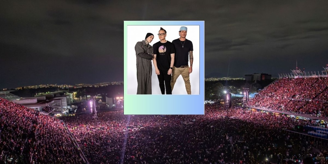 Este 9 de noviembre será el concierto de Blink-182.