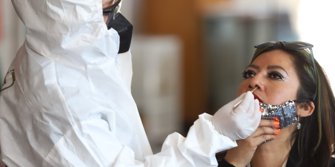 El 13 de marzo del 2022, la Secretaría de Salud dio a conocer el retiro de los últimos seis macroquioscos que quedaban de pruebas para detectar el virus en la Ciudad de México.