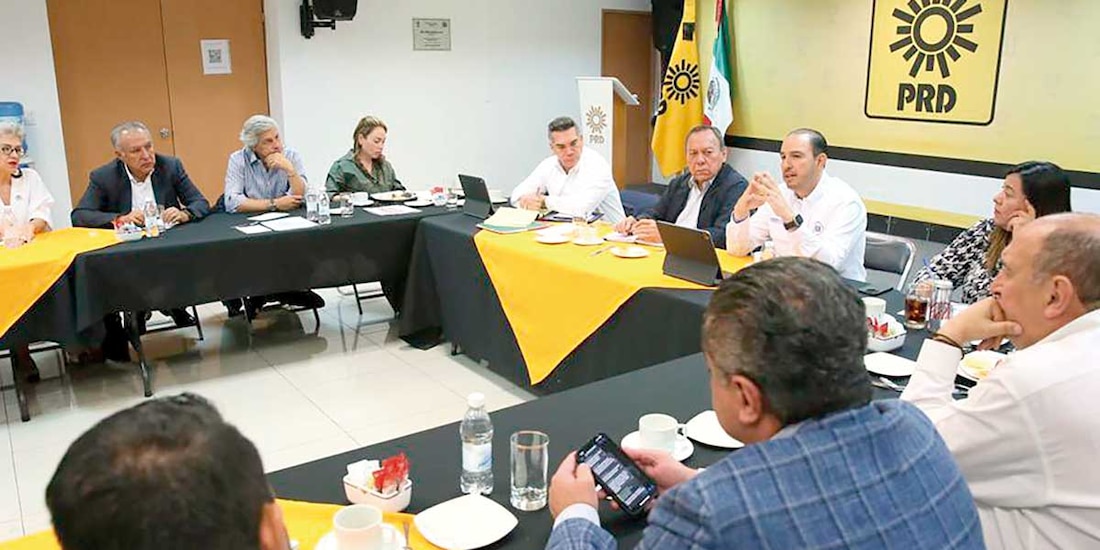Dirigentes del PAN, PRI y PRD se reunieron el 13 de junio con asociaciones civiles.