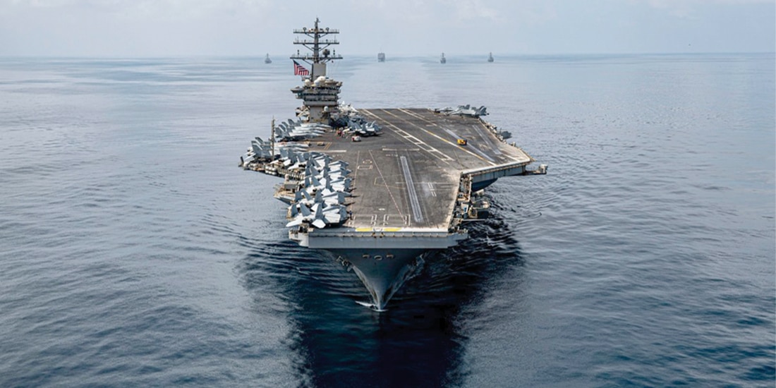 EL PORTAAVIONES estadounidense USS Nimitz, en imagen de archivo.