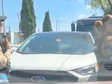 Acusan retención de periodistas mientras trabajaban en Tecámac.