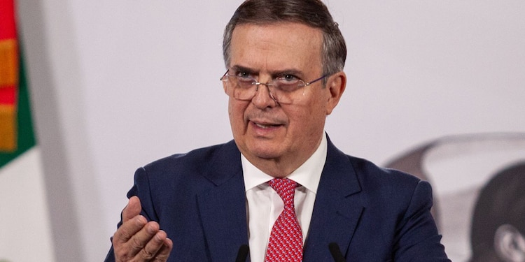 El secretario de Economía, Marcelo Ebrard
