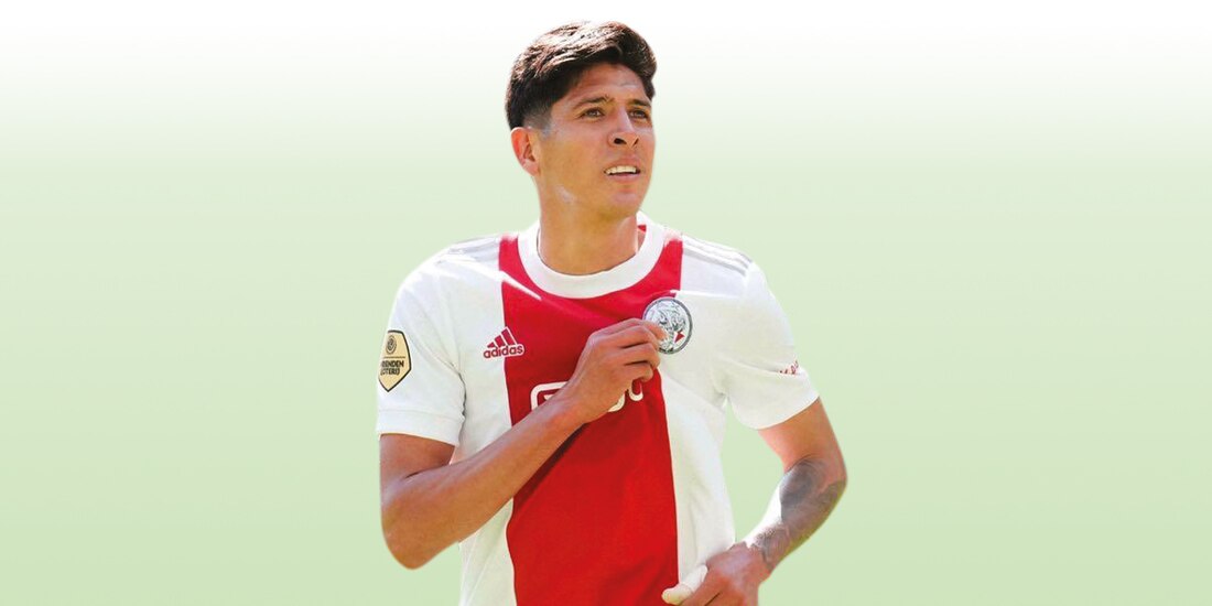 Edson Álvarez, jugador mexicano del Ajax de Holanda.