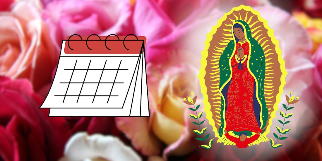 12 de diciembre Día de la Virgen de Guadalupe