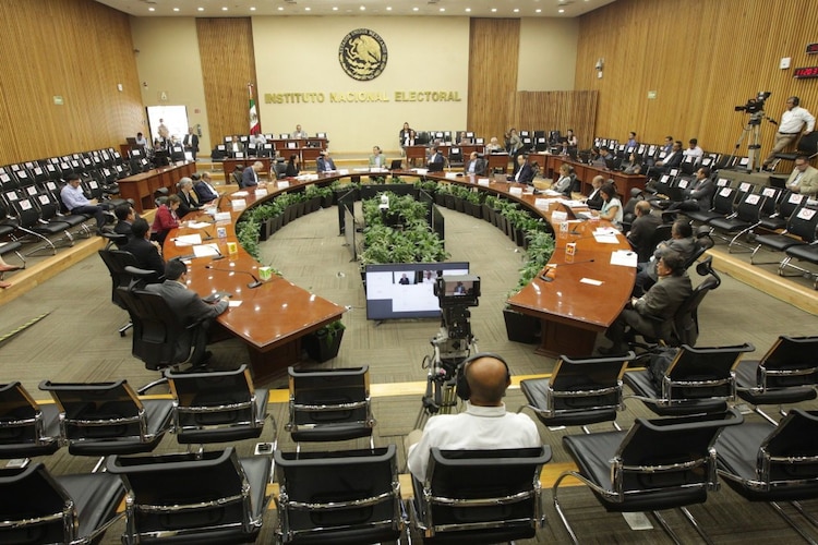 El Consejo General del INE, en 2024.
