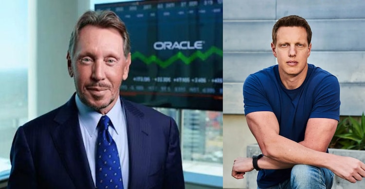 Larry y David Ellison