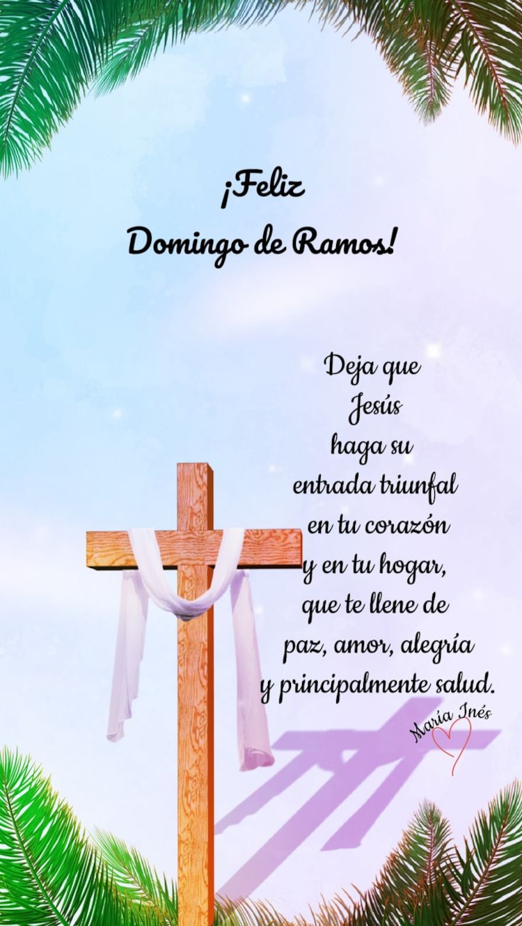 Imágenes para desear feliz Domingo de Ramos