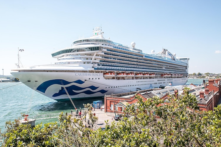 Aspecto del crucero Caribbean Princess.