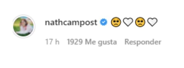 El mensaje de Nath Campos para Yuya