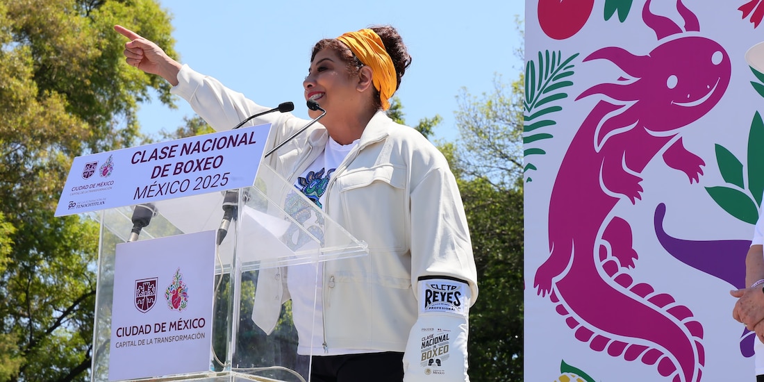 Clara Brugada, Jefa de Gobierno, invita a la Clase Nacional de Box 2025.